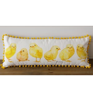 Lumbar Pillow - Chicks