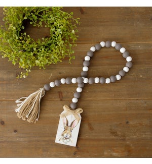 Farmhouse Beads - Bunny With Cotton