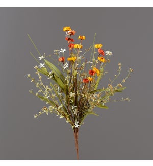 Branch - Assorted Grasses, Mini Mums