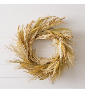 Wreath - Wheat And Corn Husk