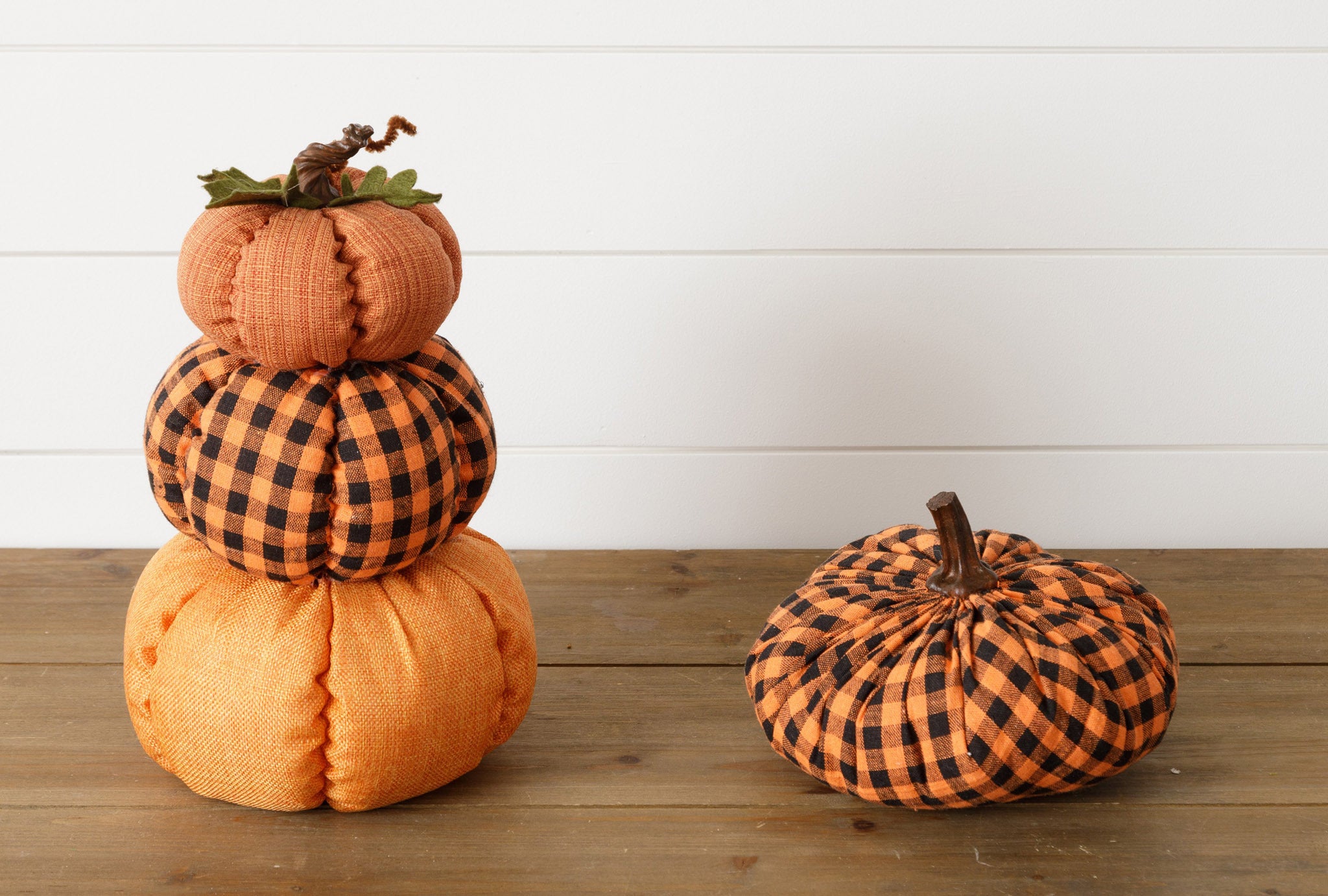 member's mark stacked pumpkin topiary decor