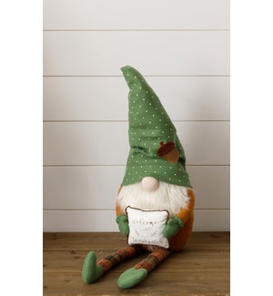 Welcome To Our Patch Gnome Shelf Sitter