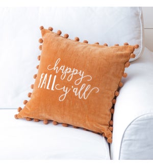Pillow - Happy Fall Y'all