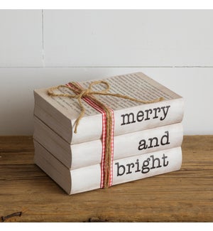Stamped Books - Merry And Bright