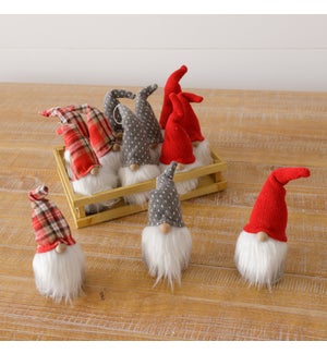Crate Of 12 Assorted Gnome Ornaments