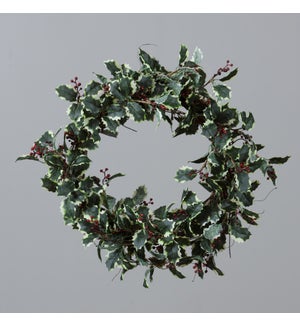Wreath - Varigated Holly and Berries