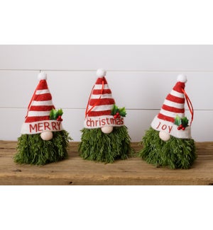 Ornaments - Gnomes With Cedar Beards