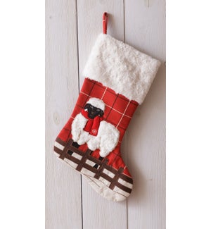 "Stocking - Merry Christmas, Sheep"