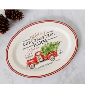 Christmas Tree Farm Platter