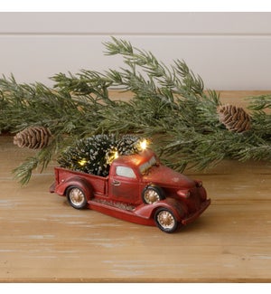 Truck With Tree And Presents