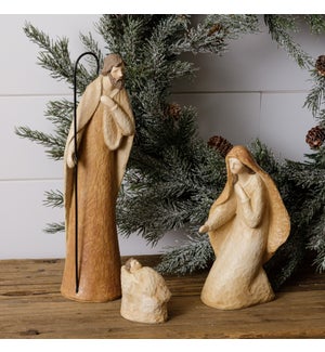 Three Piece Nativity Set