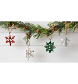 Ornament - Snowflakes, Assorted