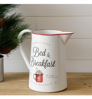 Bed And Breakfast Pitcher