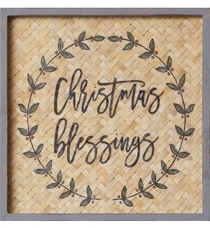 Sign - Christmas Blessings