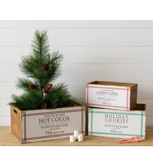 Crates - Hot Cocoa, Holiday Cookies, Candy Canes