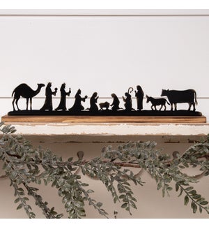 Nativity Scene Silhouette