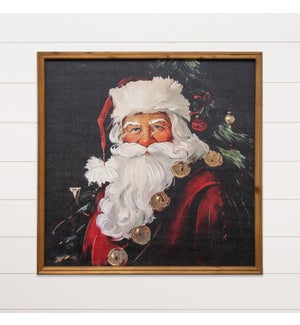 Wall Hanging - Classic Santa Portrait