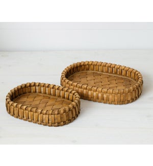 Woven Chipwood Trays