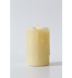 Flameless Candle - Lifelike Flickering Flame - Ivory