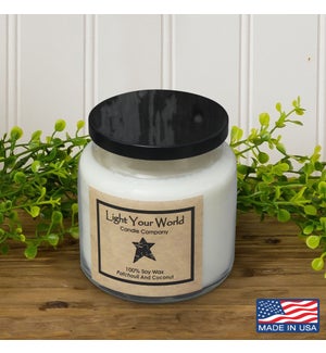 Super Scented Soy Patchouli And Coconut