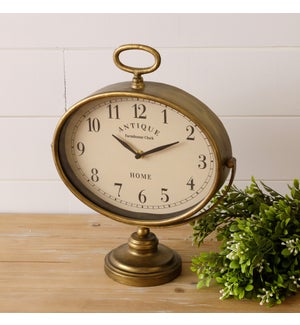 Oval Table Clock