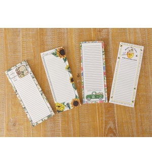 Magnetic Notepad - Spring Assortment