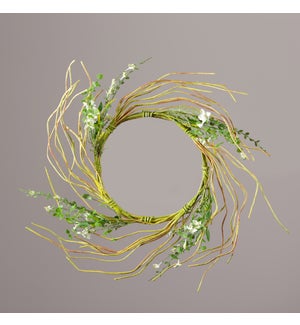 Wreath - Grasses And Blossoms