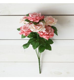Bunch - Pink And White Roses