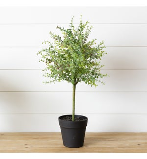 Faux Potted Herb Topiary