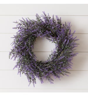 Wreath - Twig Base, Lavender