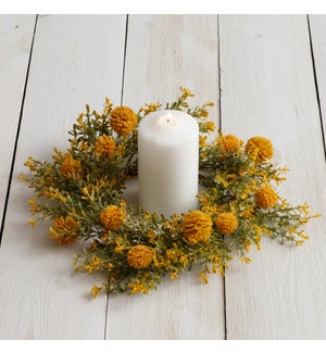 Candle Ring - Yellow Billy Buttons