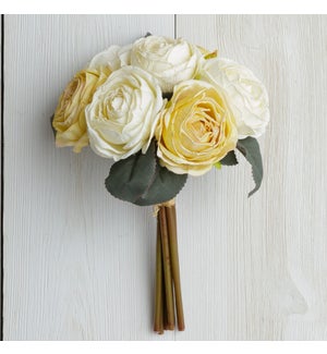 Bouquet - Dried Roses, Cream