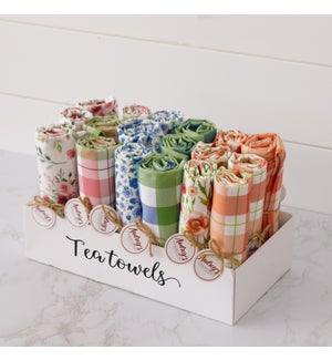 Tea Towels - Assorted Floral Set