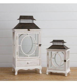 Lanterns - Oval Window With Drawer