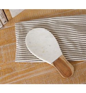Marble And Wood Spoon Rest