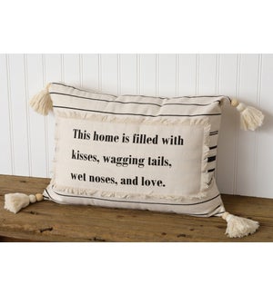 Pillow - Kisses And Wagging Tails