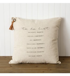 Pillow - To Do List