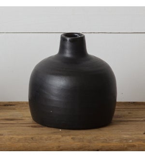 Black Matte Vase, Small