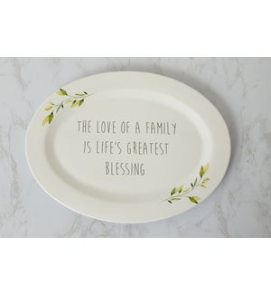 Love Of A Family Serving Platter