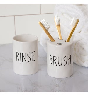 Toothbrush And Rinse Cups