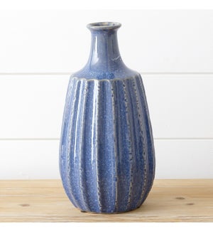 Ceramic Vase - Nautical Blue, Lg