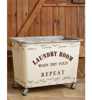 Laundry Cart - Laundry Room Wash Dry Fold Repeat