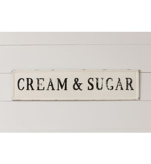 Sign - Cream And Sugar
