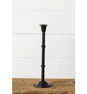 Black Candlestick, 13.5 Inches
