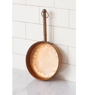 Frying Pan - Hammered Copper