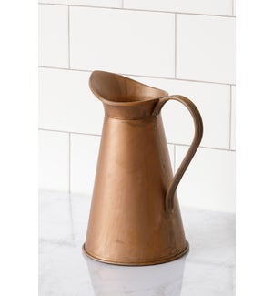 Pitcher - Weathered Copper