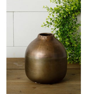Copper And Metal Vase Style Ii