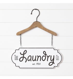 Hanger Sign - Laundry