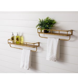Shelves - Metal Caning And Bamboo