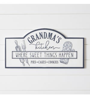 Sign - Grandma's Kitchen